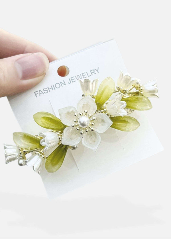 Floral Pearl Hair Clips PM-HAC-40013(1)