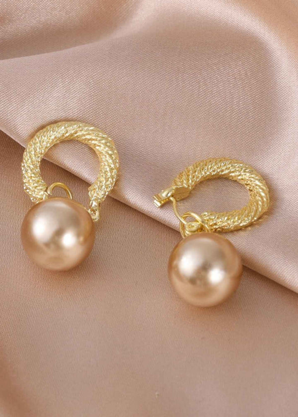 gold pearl hoops-PM-ER-51022-Pablo-Mode