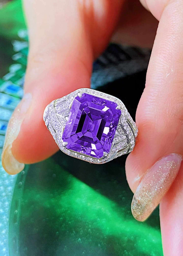 Princess Amethyst Emerald Cut Ring-PM-R52016-Pablo-Mode (1)