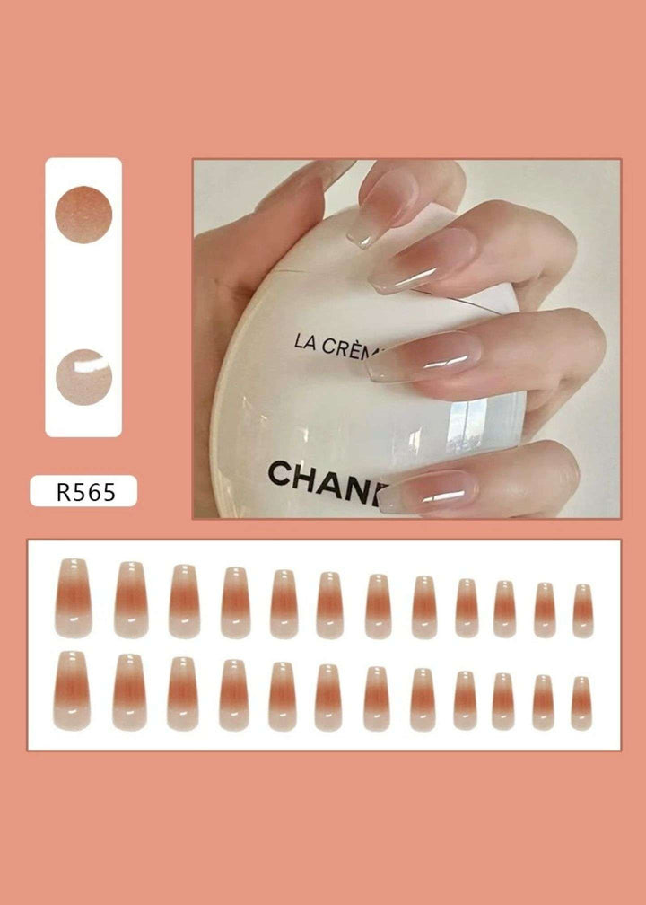 Soft Blush Milky Nude Ombre French Nails-2-PM-FN-60020-Pablo-Mode