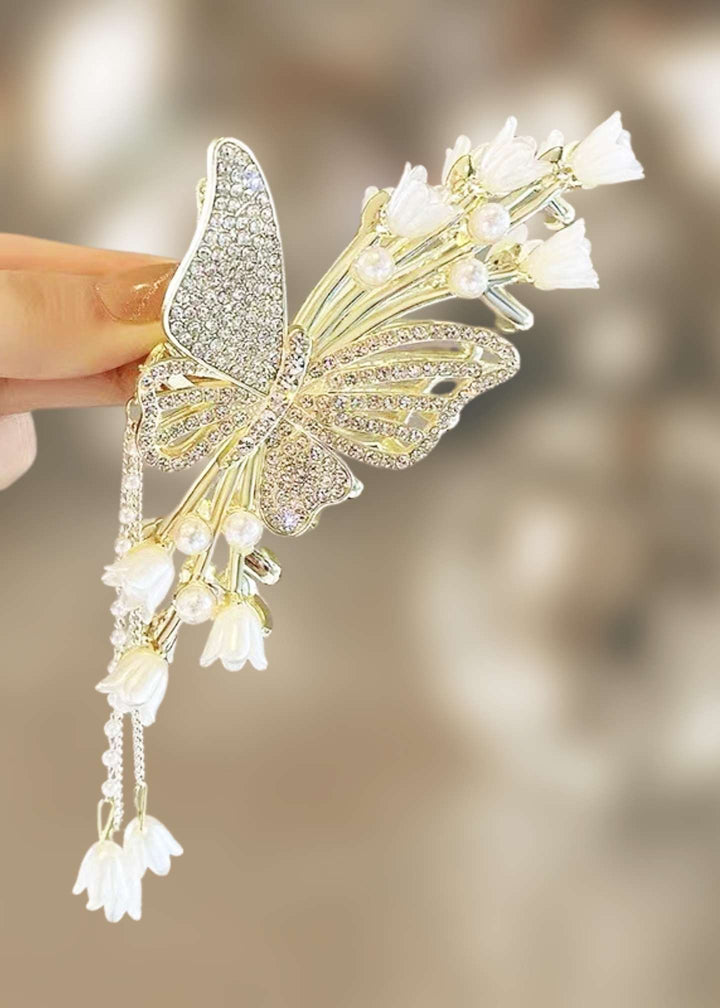 Sparkling Rhinestone Butterfly Hair Claw Clip PM-HAC-40015(2)