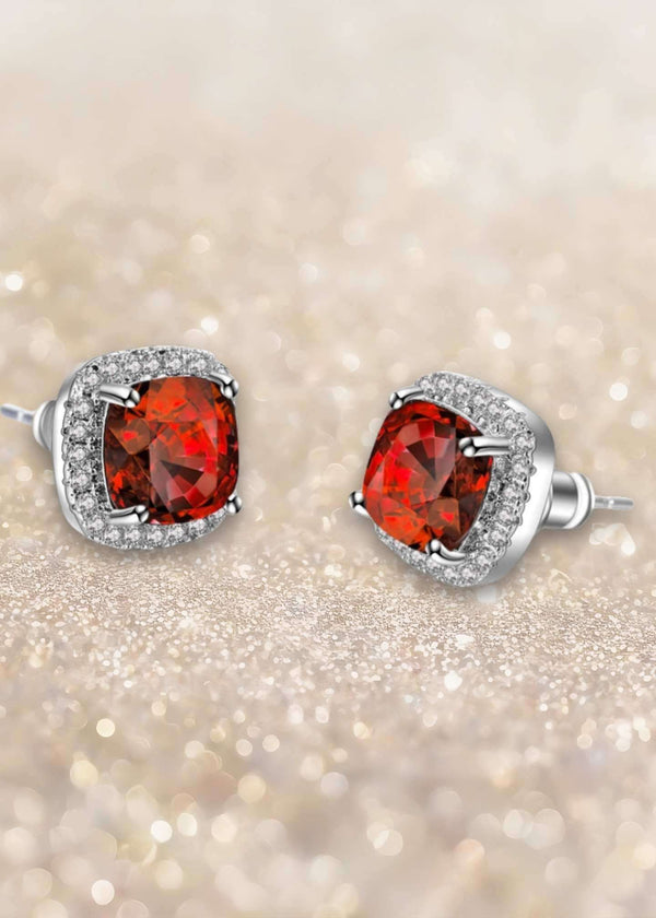 Cubic Zirconia Stud Earrings-PM-ER-5101101-Pablo-Mode