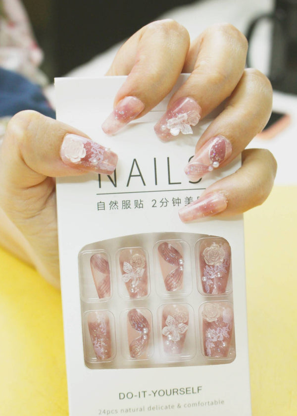 Whispering Wings Nail Wraps-1-PM-FN-60037-Pablo-Mode