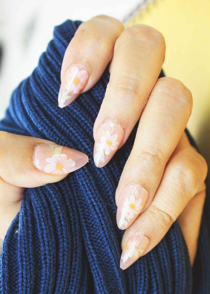 white daisy Press-On Nails-1-PM-FN-60023-Pablo-Mode